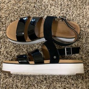 UGG platform sandals